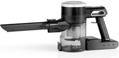 CleanMaxx CLEAN Edition Akku-Zyklon-Staubsauger 22,2V Schwarz mit HEPA-H13 Filter und LED-Scheinwerfer - Bild 1