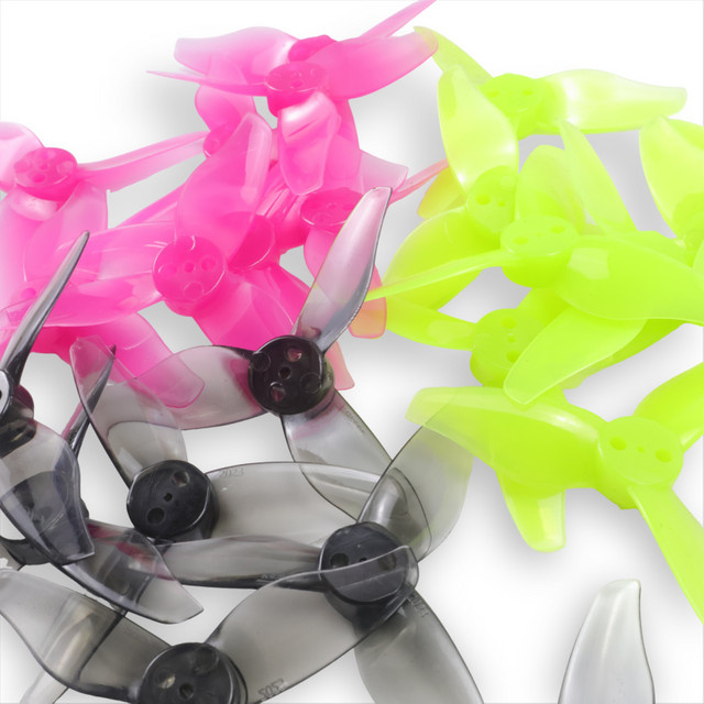 GEMFAN Hurricane 2023 2x2,3 2 Zoll 3-Paddel-PC-Propeller, 8-teiliges Set, Gelb, Bunt / Mehrfarbig - Bild 1