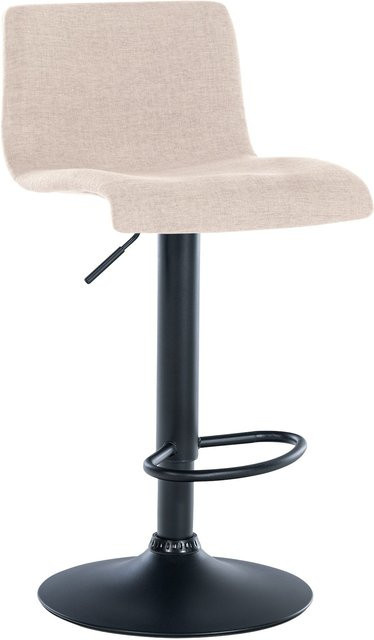 CLP Barhocker Branford Modern mit Lehne und Metallgestell höhenverstellbar - Bild 1