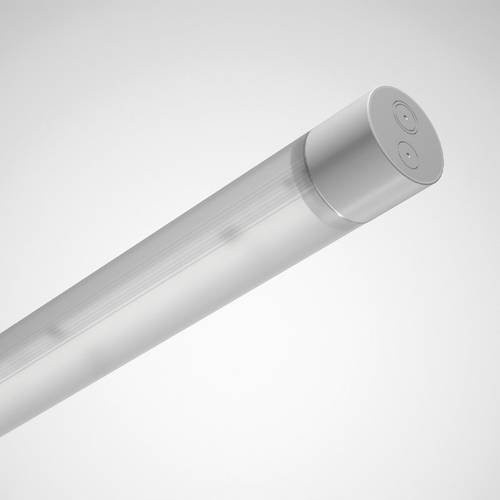 Trilux Feuchtraumleuchte LED 81W Weiß Grau mit Edelstahl-Elementen - Bild 1