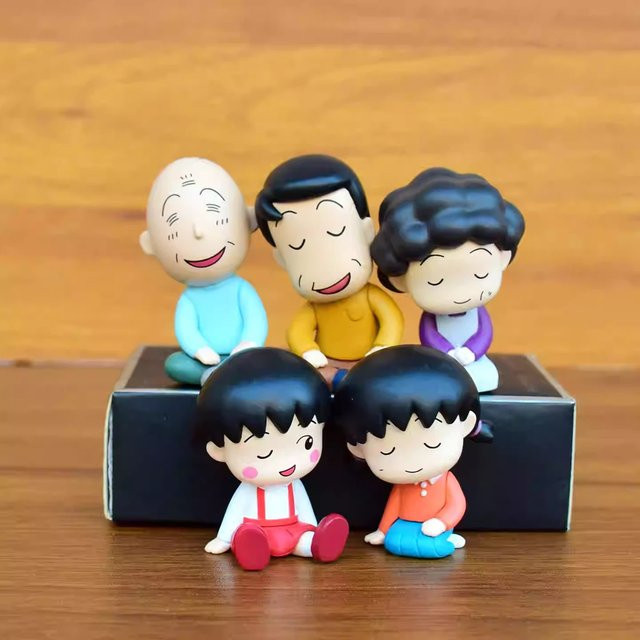 Banpresto Kleine Maruko-Familie, Desktop-Ornament-Puppe - Bild 1