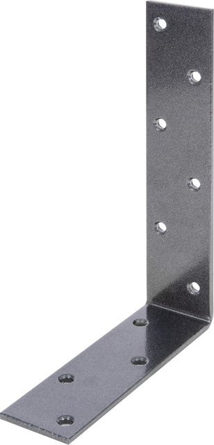GAH Alberts Duravis Balkenwinkel ungleichsch anschließend Schwarzdiamant Duplexbeschichtet B: 160 mm, H: 240 mm, T: 50 mm - Bild 1