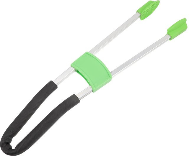 Binchi Outdoor Product Müllgreifer aus Aluminium in Grün mit Gummierung zur manuellen Müllaufnahme - Bild 1