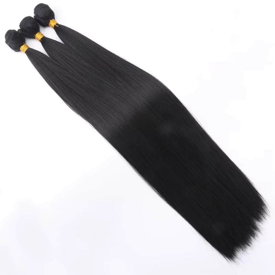Colorful Girl Haar Extensions, Synthetische Yaki Fasern, 26 Zoll, Glatt - Bild 6