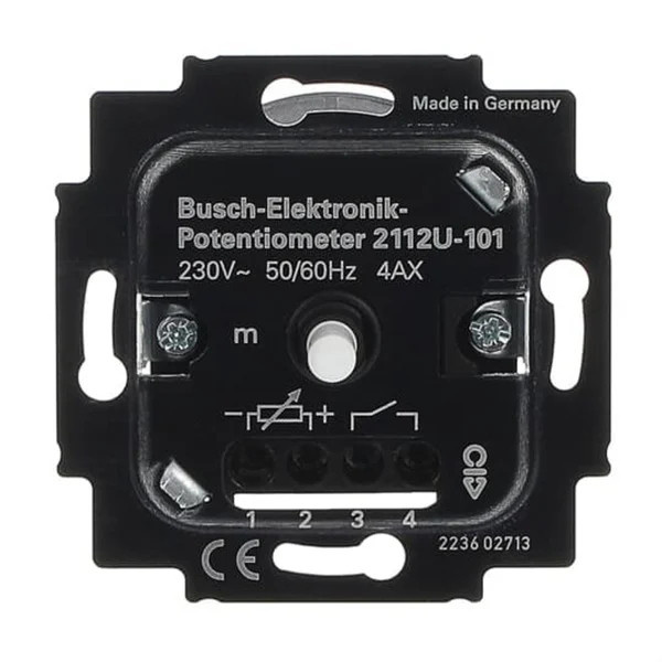 Busch-Jaeger Dimmer-Einsatz 2CKA006599A2035 Potentiometer-Einsatz 700 VA für Unterputz-Drehknopf - Bild 1