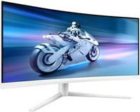 Philips Evnia 34M2C5501A Gaming-Monitor, 34 Zoll Curved VA, QHD, 180Hz, Ambiglow, Weiß - Bild 2