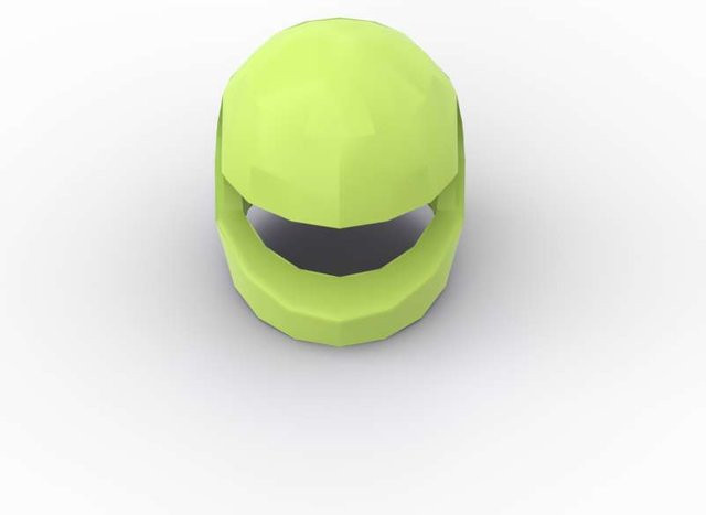 Wucifang Bags Meine eigene Kreation Helm Bausteine, 10-teiliges Set, hellgrün, ab 6 Jahren - Bild 1