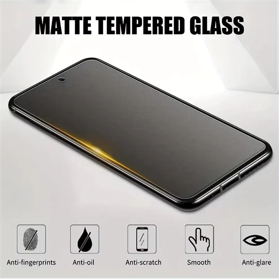 3er-Set mattes gehärtetes Schutzglas für Xiaomi Mi 15 14 14T 13 13T 12T Poco F3 F5 F6 X6 Pro Redmi Note 12 13 Pro in Transparent - Bild 4