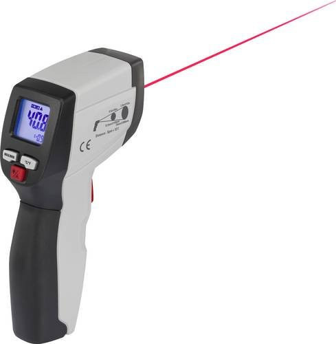 Voltcraft IR 500-12S Infrarot-Thermometer Pyrometer mit 12:1 Optik, Messbereich -50 bis +500°C, grau - Bild 1