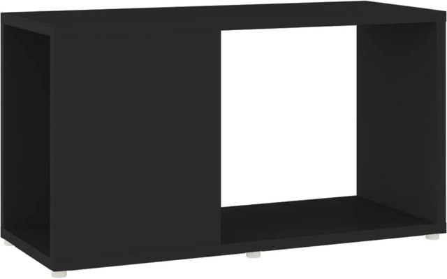 vidaXL TV-Schrank Schwarz aus Holzwerkstoff B/T/H: 60 x 24 x 32 cm - Bild 1