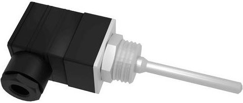 Emko Temperatursensor TCIR-M06-L050.1.J Typ J in Schwarz mit Messbereich von -50 bis +200°C und einer Fühlerbreite von 6 mm - Bild 1