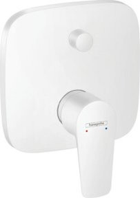 Hansgrohe Talis E UP Einhebelmischer für die Badewanne als Fertigmontageset in Mattweiß - Bild 1