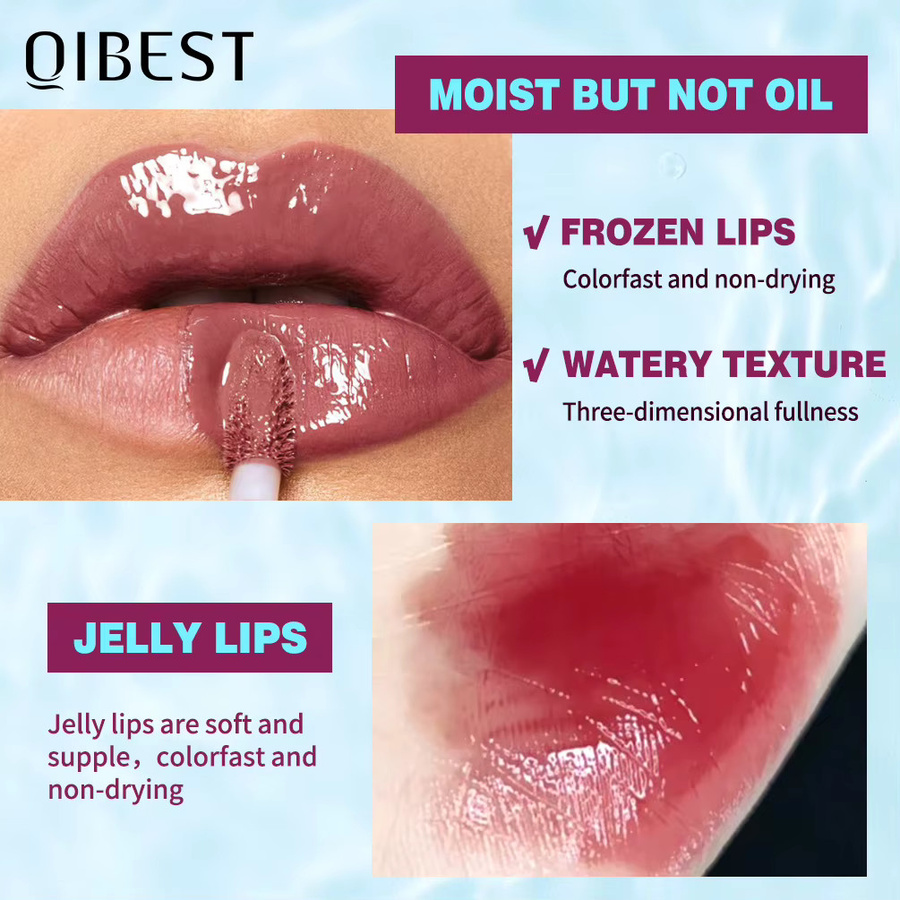 QIBEST Lip Glaze Lip Gloss Öl, Unisex - Bild 3