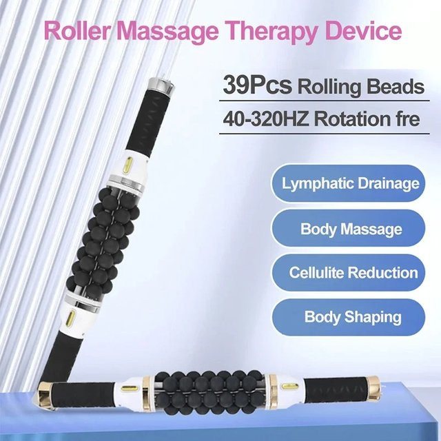 vilnason 7D Rolling Perlen Zylinder Massagegerät, Unisex - Bild 1