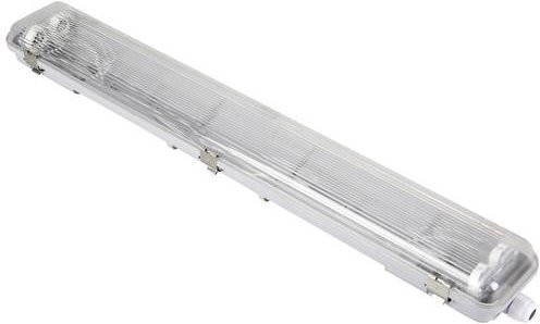 Mlight LED Feuchtraumleuchte G13 in Hellgrau mit IP65 Schutzart für Außenbeleuchtung - Bild 1