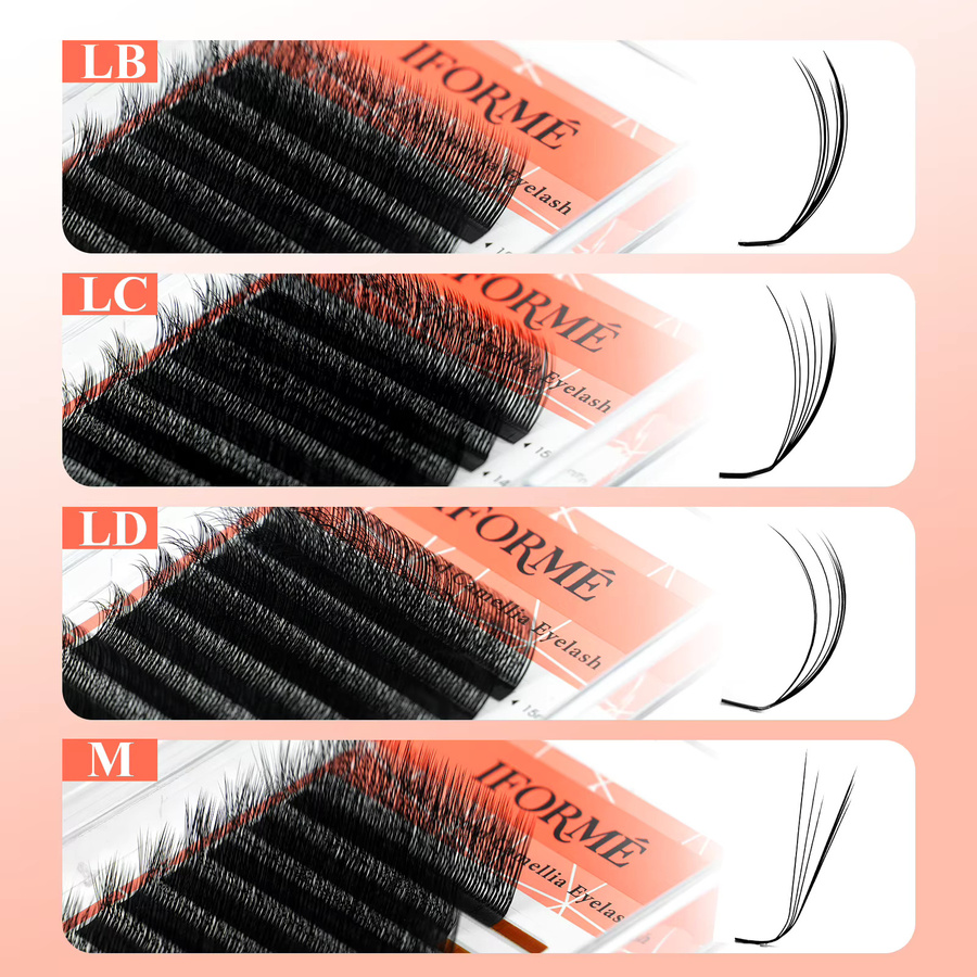 IFORME Kamelien-Wimpern, Black, Unisex - Bild 2