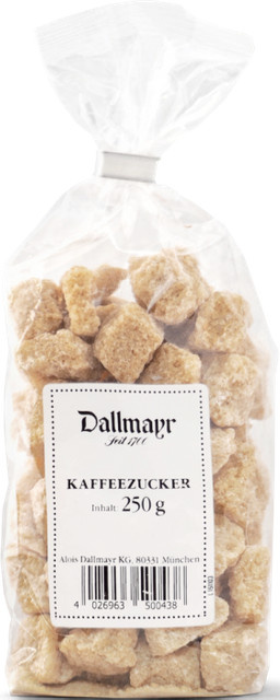 Dallmayr Kaffeezucker braun 250 g - Bild 1