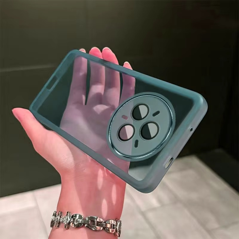 Stoßfeste Silikon-Handyhülle für Realme 14 Pro und Realme 14 Pro Plus in Blau - Bild 1