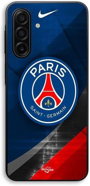 Maniacase Handyhülle für Samsung Galaxy A57 mit Paris Saint Germain Fußball Logo in Schwarz und Multicolour - Bild 1