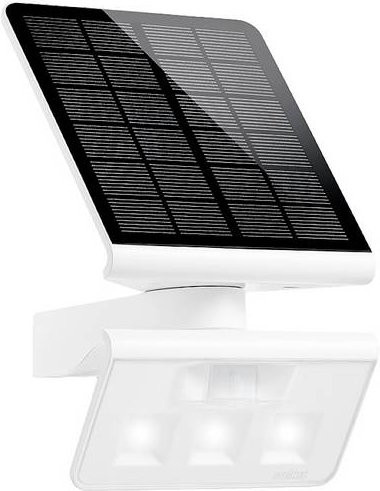 Steinel XSOLAR L-S ONE WS 081997 Solar-Außenwandleuchte mit LED und Bewegungsmelder in Weiß - Bild 1