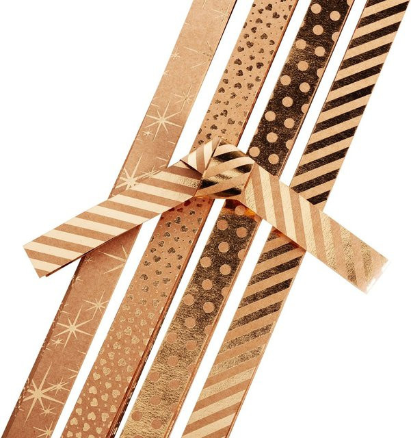 Papierstreifen Kraftpapier Gold von Gebrüder Bertels - Bild 1