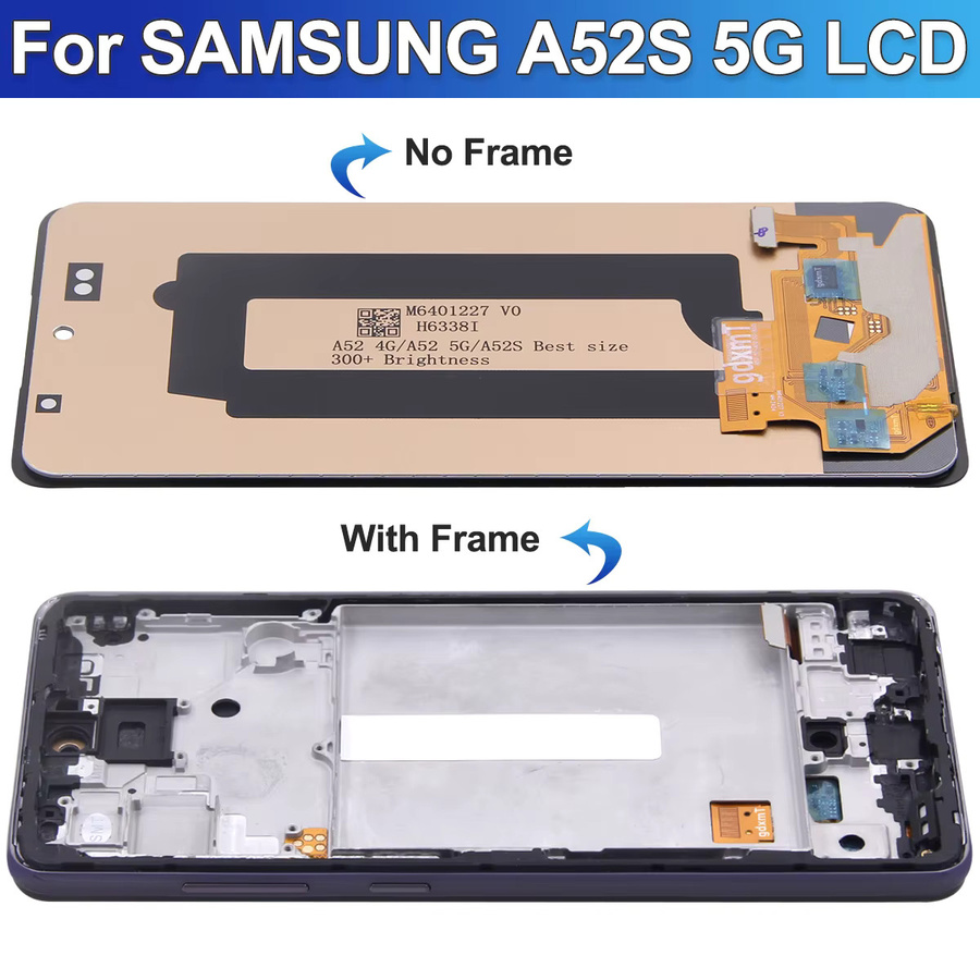 Samsung Galaxy A52s 5G Ersatz LCD Display mit Touch Screen Montage in Schwarz - Bild 5