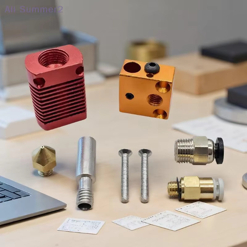 MX CR10 Hotend Extruder Kit mit Heizblock, Düse und Thermistor für CR10s, Ender 3 V2 und Ender 5 3D Drucker Zubehör in Multicolour - Bild 3
