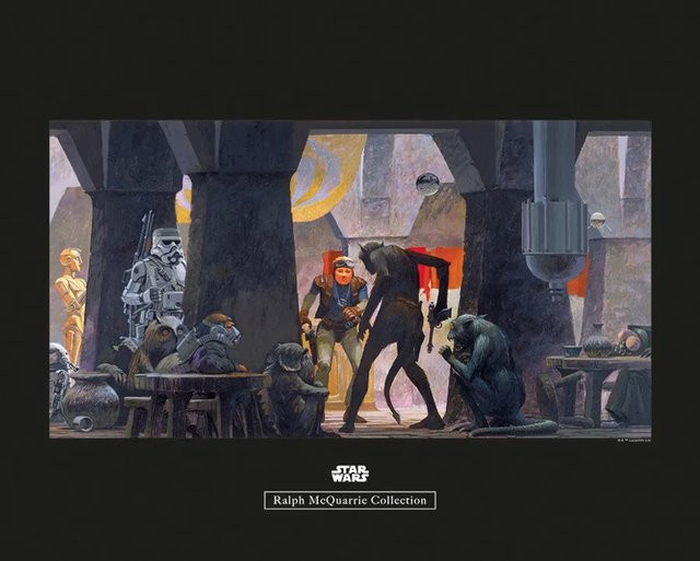 Komar Wandbild Star Wars Streets Multicolor B: 50 cm, H: 40 cm - Bild 1