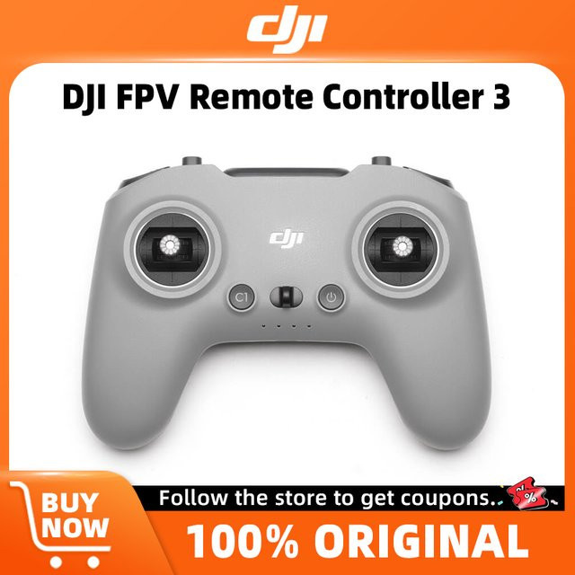 DJI FPV Fernbedienung 3 in Grau mit Bluetooth für DJI Avata 2 und DJI Neo 2 - Bild 1
