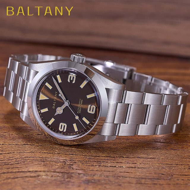 Baltany Armbanduhr, Automatik, Edelstahl, 36 mm, Herren - Bild 1
