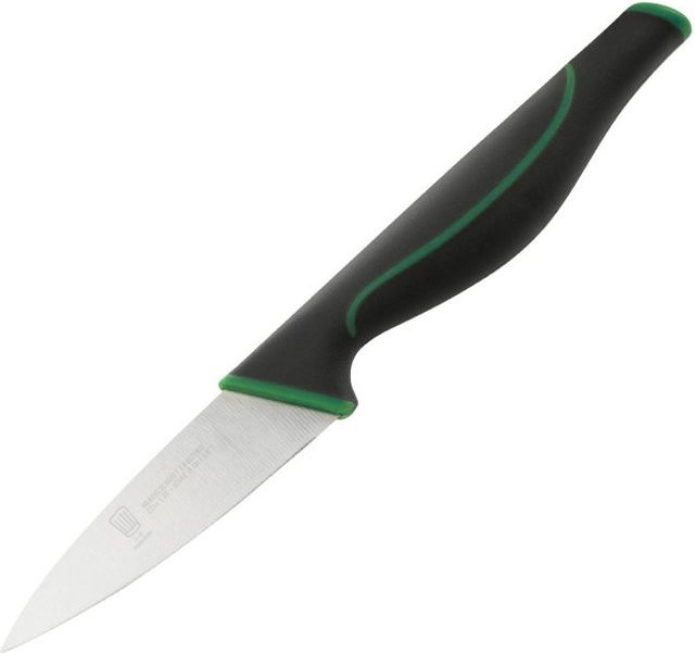 Fackelmann Gemüsemesser Bonn Paring Knife aus Edelstahl in Schwarz-Grün, Klingenlänge: 9 cm - Bild 1