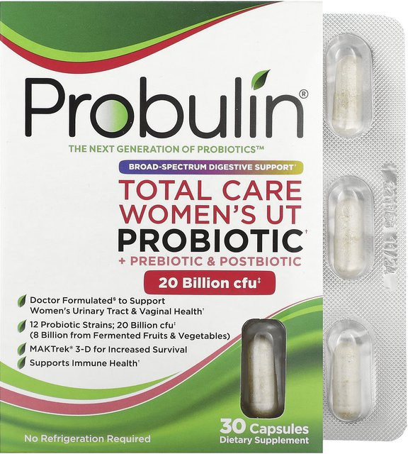 Probulin Total Care Women's UT Probiotikum, 20 Milliarden KBE, 30 Kapseln, Damen - Bild 1