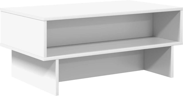 vidaXL Couchtisch modern in Weiß aus Holzwerkstoff B/T/H: 80 x 46 x 35 cm - Bild 1