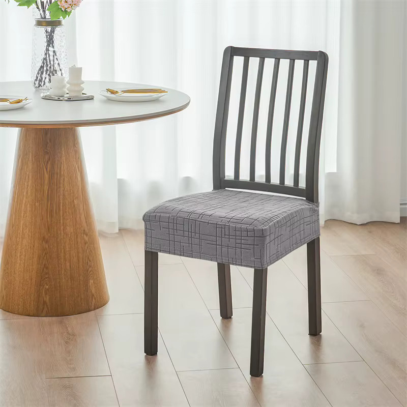 WANERQU Jacquard Stuhlhussen elastisch und schmutzabweisend für Esszimmerstühle - Bild 4