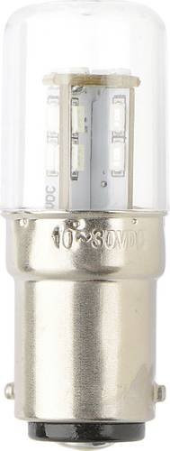 TRU Components LED-Signalleuchte Grün BA15d 12 V/DC 24 V/DC 200lm - Bild 1