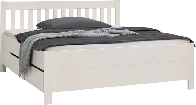 Mömax Stauraumbett Nizza in Kaschmirfarben mit Schubladen B/T/H: 180 x 200 x 102 cm - Bild 1