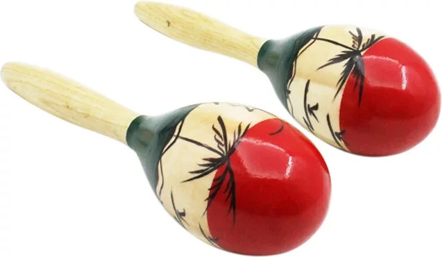 IRIN Maracas, Holz, 1 Paar, Bunt / Mehrfarbig - Bild 1