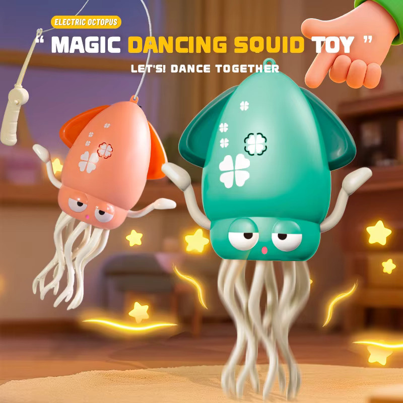 Bandai Tanzendes Tintenfisch-Spielzeug, mit Sound und Licht, ab 3 Jahre - Bild 3
