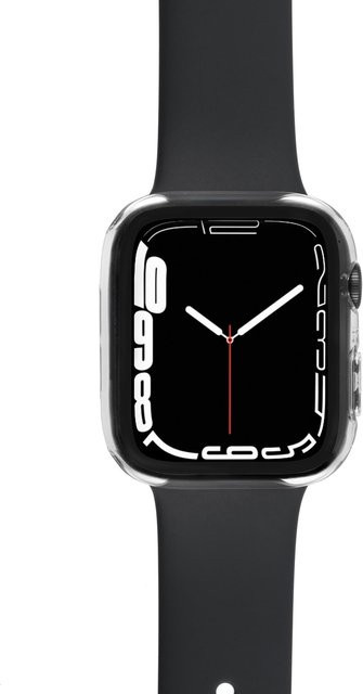 Gecko Covers Full Body Case + Displayschutzfolie, Apple Watch Serie 7/8, Silikon, transparent, Unisex - Bild 1