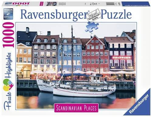 Ravensburger Puzzle Kopenhagen Dänemark 1000 Teile