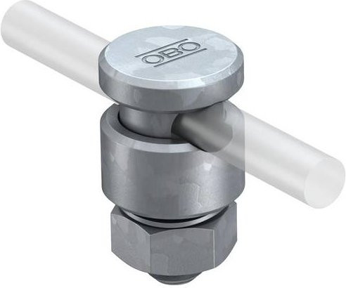 OBO Bettermann 5304164 5001 N-FT Montagezubehör aus Stahl in Silber, 20 Stück - Bild 1