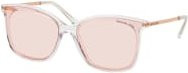 Michael Kors MK 2079U Sonnenbrille, Quadratisch, Vollrand, pink, transparent, Damen - Bild 1
