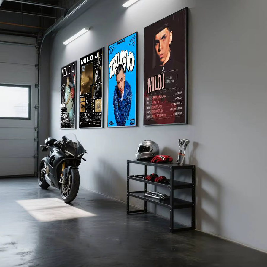 Kayou Milo J Poster Kunstdruck im Anime-Stil, Mehrfarbig, Rechteckig - Bild 3