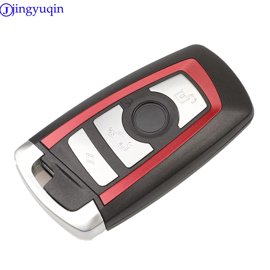 Jingyuqin Smart Remote Key Shell Fall Fob für BMW F CAS4 5er und 7er Serie in Schwarz - Bild 2