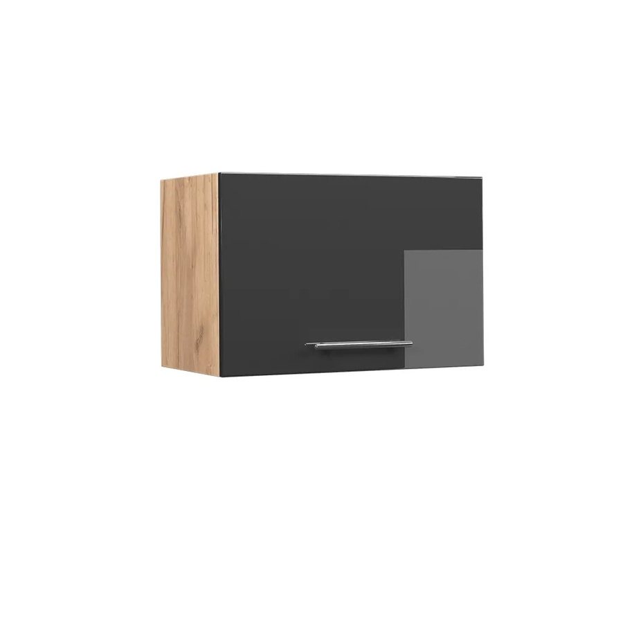 Vicco Hängeschrank Fame-Line Küchenschrank in Eiche Anthrazit Hochglanz mit Softclose-Scharnieren, Breite: 60 cm, Höhe: 40 cm, Tiefe: 34,1 cm - Bild 3