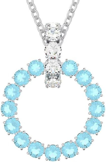 Swarovski Halskette, Rhodinierte, Kristall, Silber, Damen - Bild 1