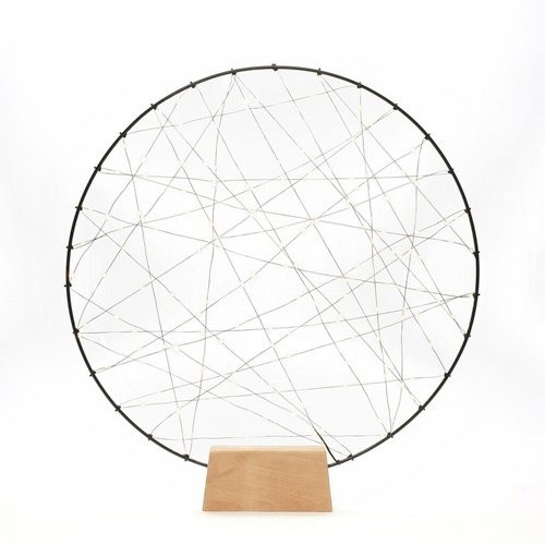 Konstsmide LED Metallsilhouette geometrisch in Schwarz, B/H/T: 5 x 64 x 60 cm - Bild 1