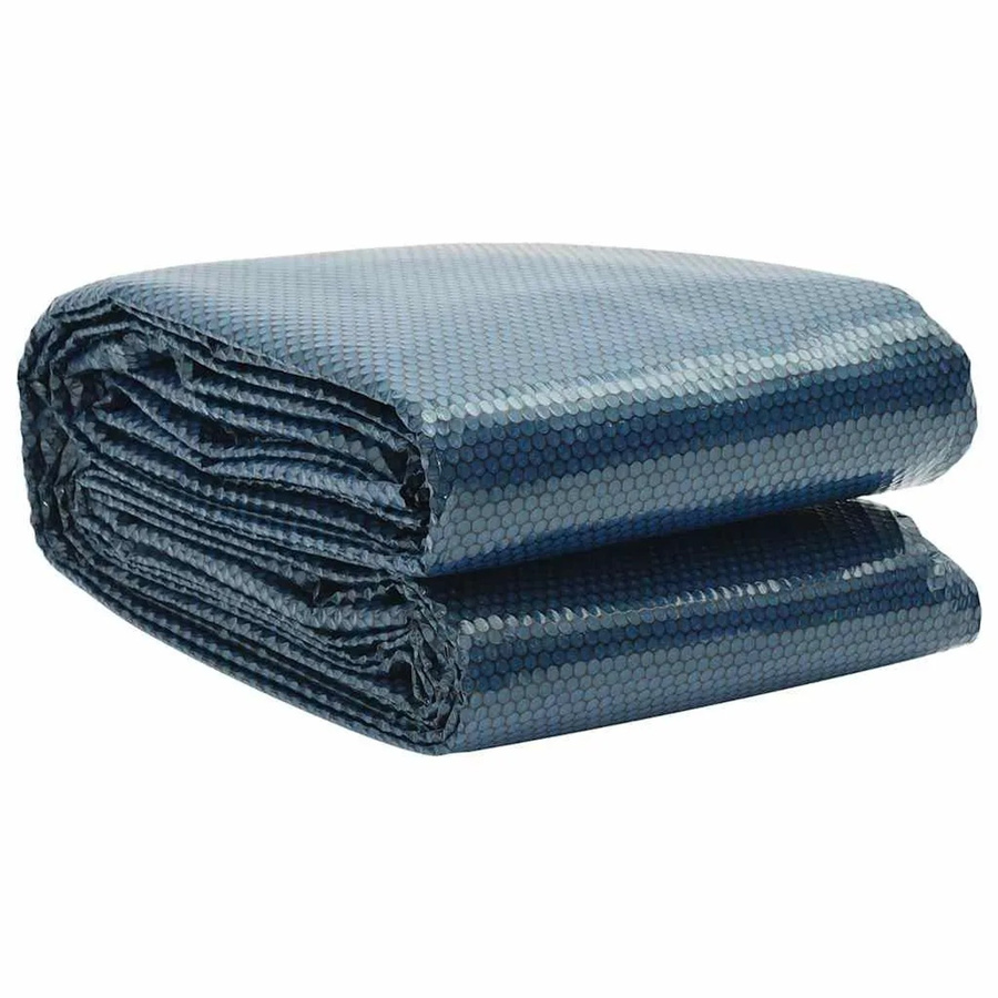 vidaXL Solar-Poolfolie zur Poolheizung in Schwarz und Blau, B/B: 732 x 366 cm - Bild 2
