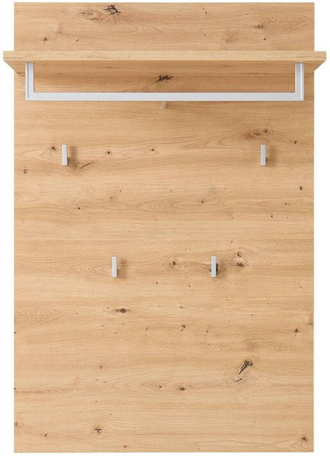 Mömax Garderobenpaneel Bari in Eiche Artisan, Farbe Braun/Beige, B/H/T: 78 x 117 x 30 cm - Bild 1