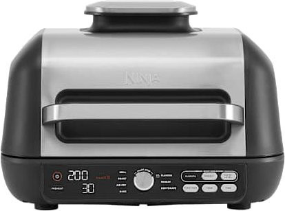 Ninja Foodi MAX PRO Grill & Heissluftfritteuse AG651EU in Schwarz und Silber mit Digitalanzeige - Bild 4